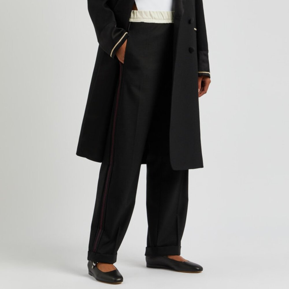 BNWT AW23 WALES BONNER SEINE TAILORING WOOL PANTS 44